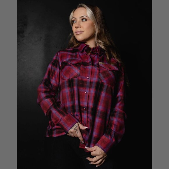 DIXXON FLANNEL - SAILOR'S DELIGHT Flannel Shirt - Women's Large - Picture 2 of 11